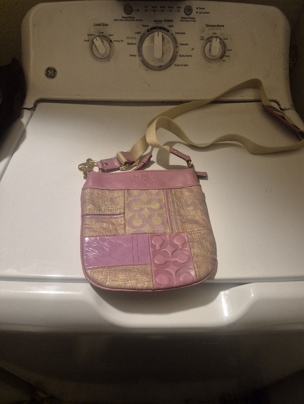 Coach Ali Pieced Patchwork Crossbody Bag
